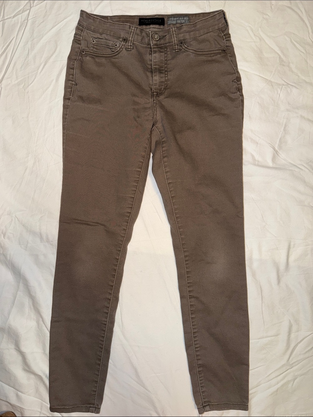 Aeropostale Brown Skinny Leggings